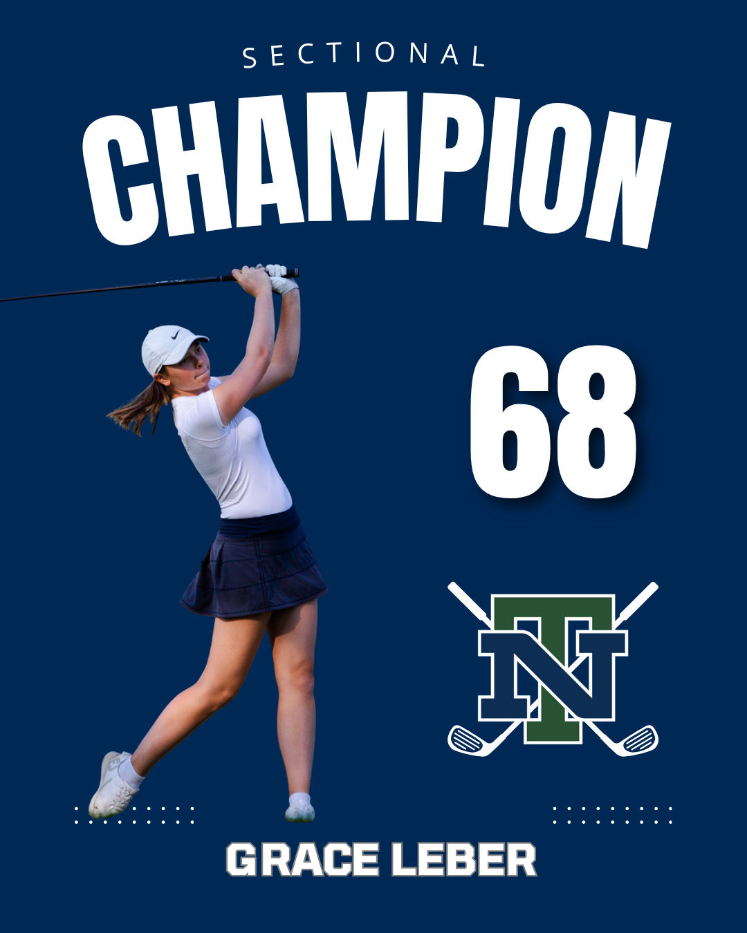 Sectional Champion - Grace Leber